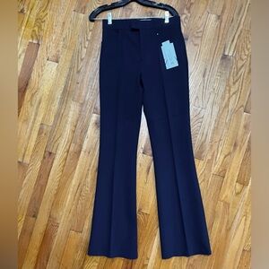 Zara navy Flared / skinny Trousers